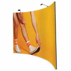 Mur d'image tissu courbe 238×235 cm