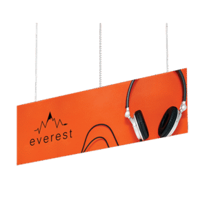 Enseigne suspendue panneau Vision3System