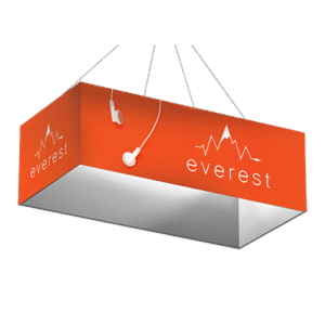 Enseigne suspendue rectangulaire Vision3System