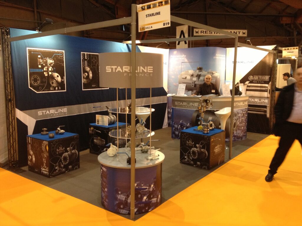 Stand salon professionnel