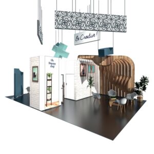 Stand textile sur mesure