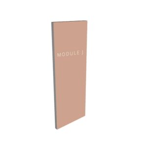 Module J LED kit complet (mur droit)