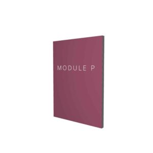 Module P LED kit complet (mur droit)