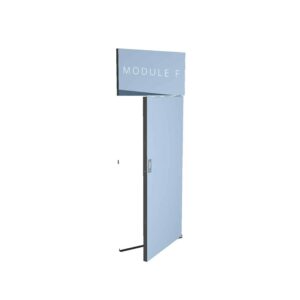 Module F kit complet (porte avec imposte)