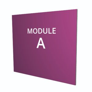 Module A kit complet (mur droit)