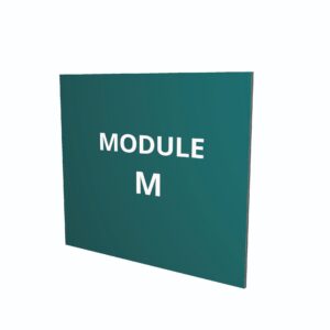 Module M kit complet (mur droit)