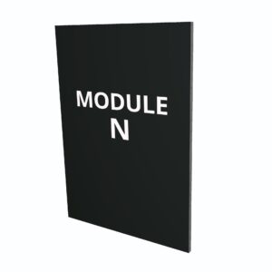 Module N kit complet (mur droit)